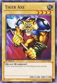 Tiger Axe LCJW-EN008 card from Legendary Collection 4: Joey's World