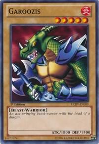 Garoozis LCJW-EN009 card from Legendary Collection 4: Joey's World