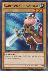 Swordsman of Landstar LCJW-EN010 card from Legendary Collection 4: Joey's World