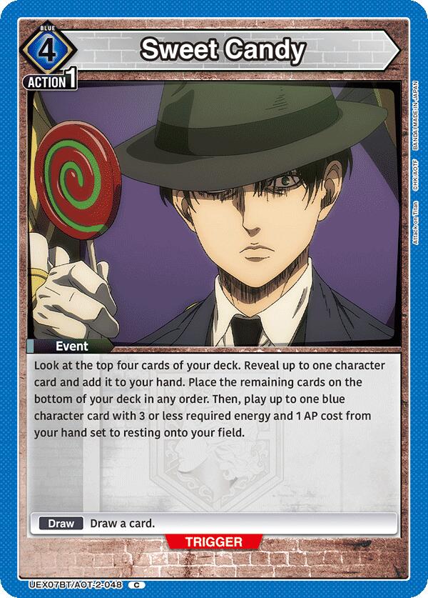 Sweet Candy UEX07BT/AOT-2-048 card from UEX07BT: Attack on Titan Vol. 2