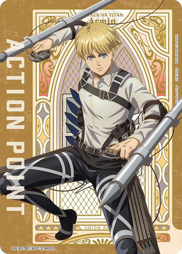 Action Point Card (AP03) UEX07BT/AOT-2-AP03 card from UEX07BT: Attack on Titan Vol. 2