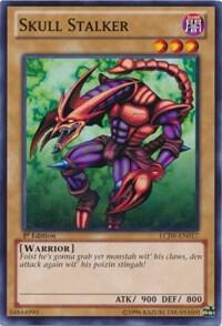 Skull Stalker LCJW-EN017 card from Legendary Collection 4: Joey's World