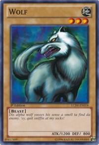 Wolf LCJW-EN018 card from Legendary Collection 4: Joey's World