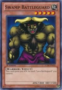 Swamp Battleguard LCJW-EN020 card from Legendary Collection 4: Joey's World