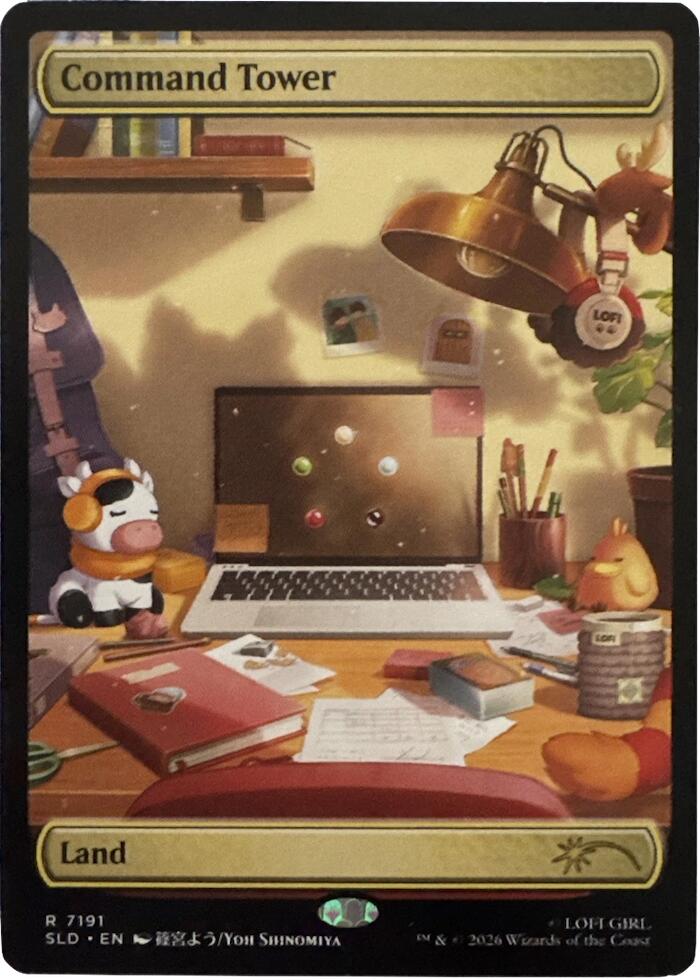 Command Tower 7191 card from Secret Lair Drop Series