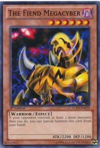 The Fiend Megacyber LCJW-EN029 card from Legendary Collection 4: Joey's World