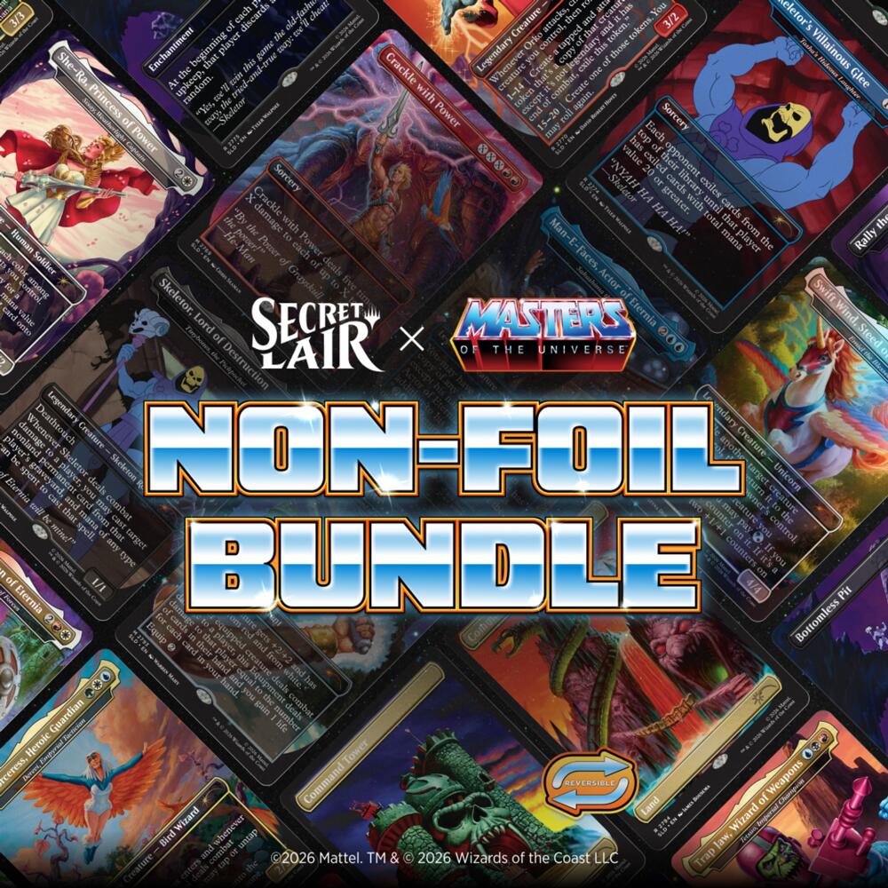 Secret Lair: The Most Powerful Superdrop in the Universe: I Have the Power Non-Foil Bundle sealed product from Secret Lair Drop Series