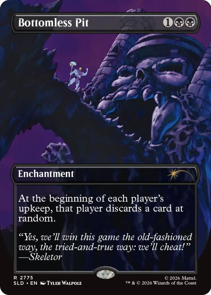 Bottomless Pit 2775 card from Secret Lair Drop Series