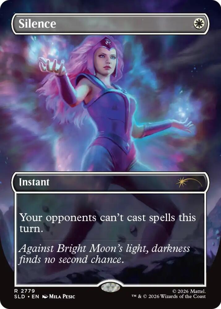 Silence 2779 card from Secret Lair Drop Series