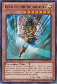 Gearfried the Swordmaster LCJW-EN040 card from Legendary Collection 4: Joey's World