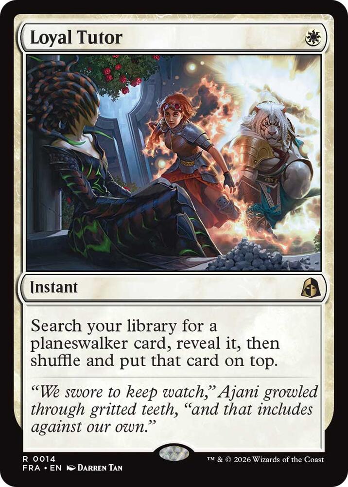 Loyal Tutor 14 card from Reality Fracture