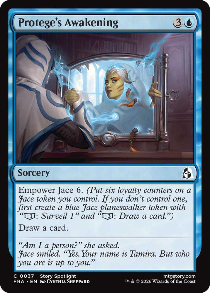 Protege's Awakening 37 card from Reality Fracture