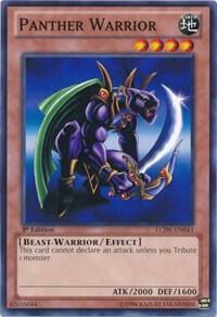 Panther Warrior LCJW-EN043 card from Legendary Collection 4: Joey's World