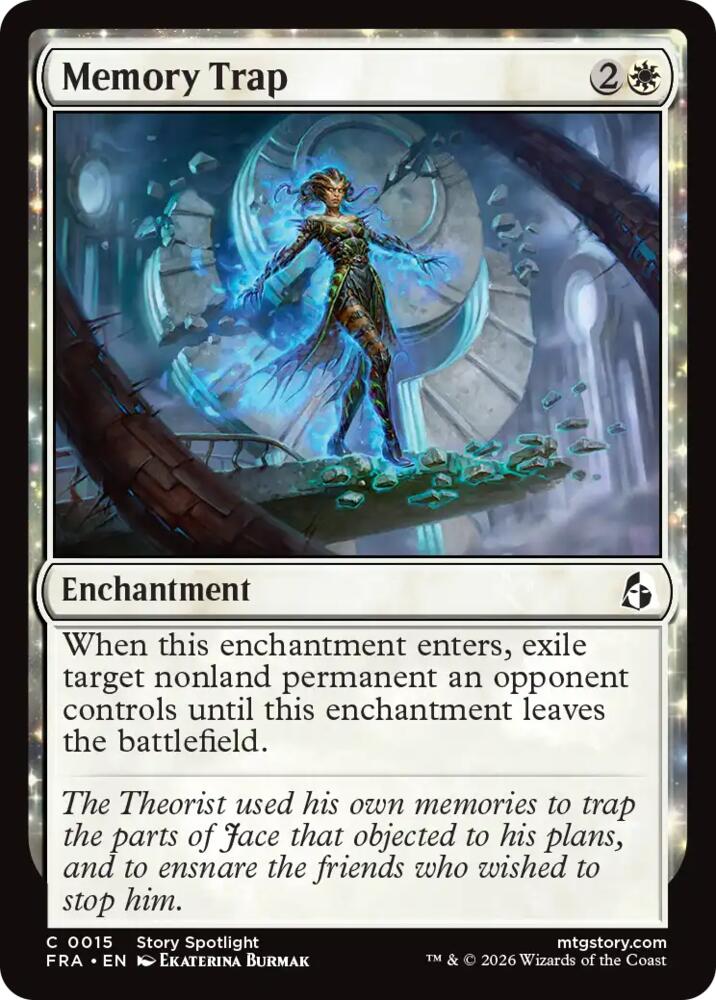 Memory Trap 15 card from Reality Fracture