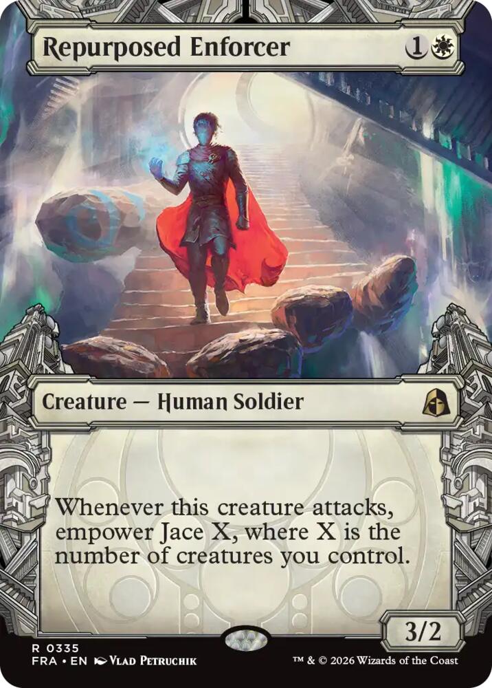 Repurposed Enforcer (Showcase) 335 card from Reality Fracture