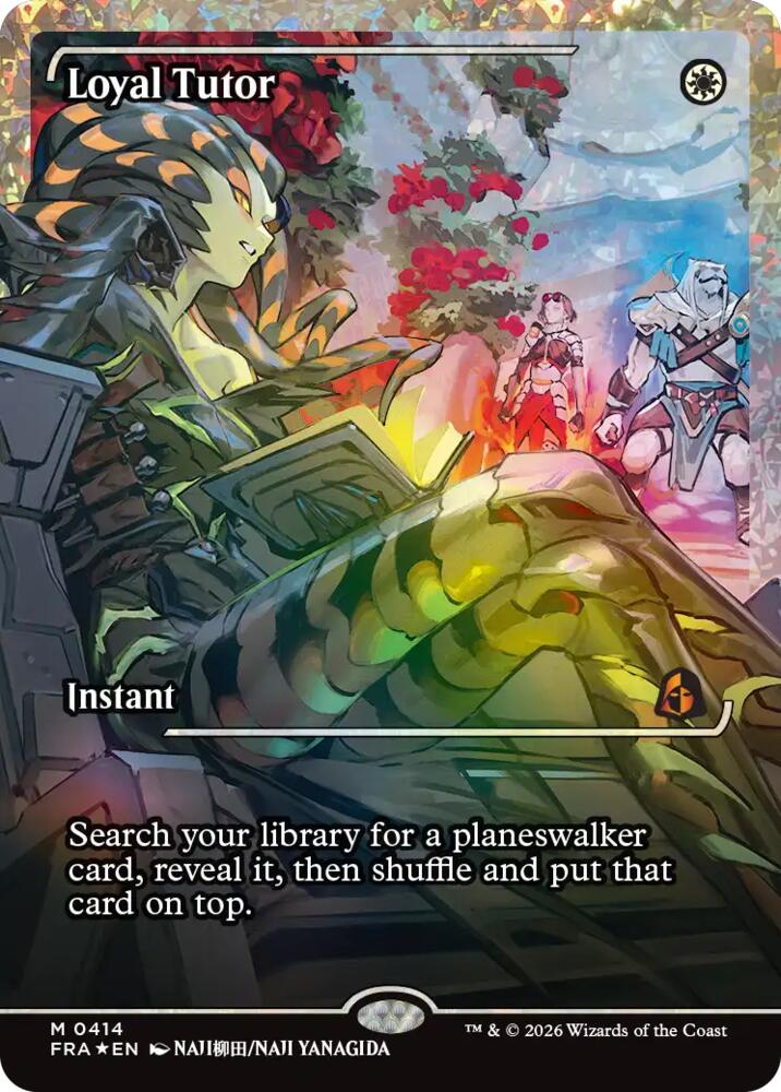 Loyal Tutor (Showcase) (Fracture Foil) 414 card from Reality Fracture
