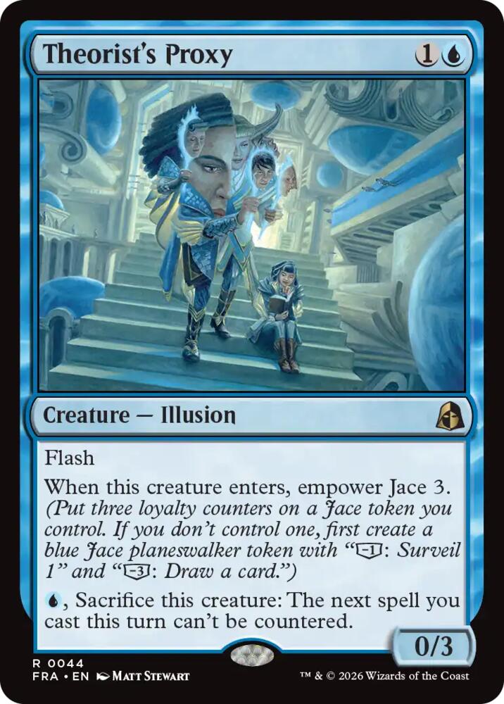Theorist's Proxy 44 card from Reality Fracture