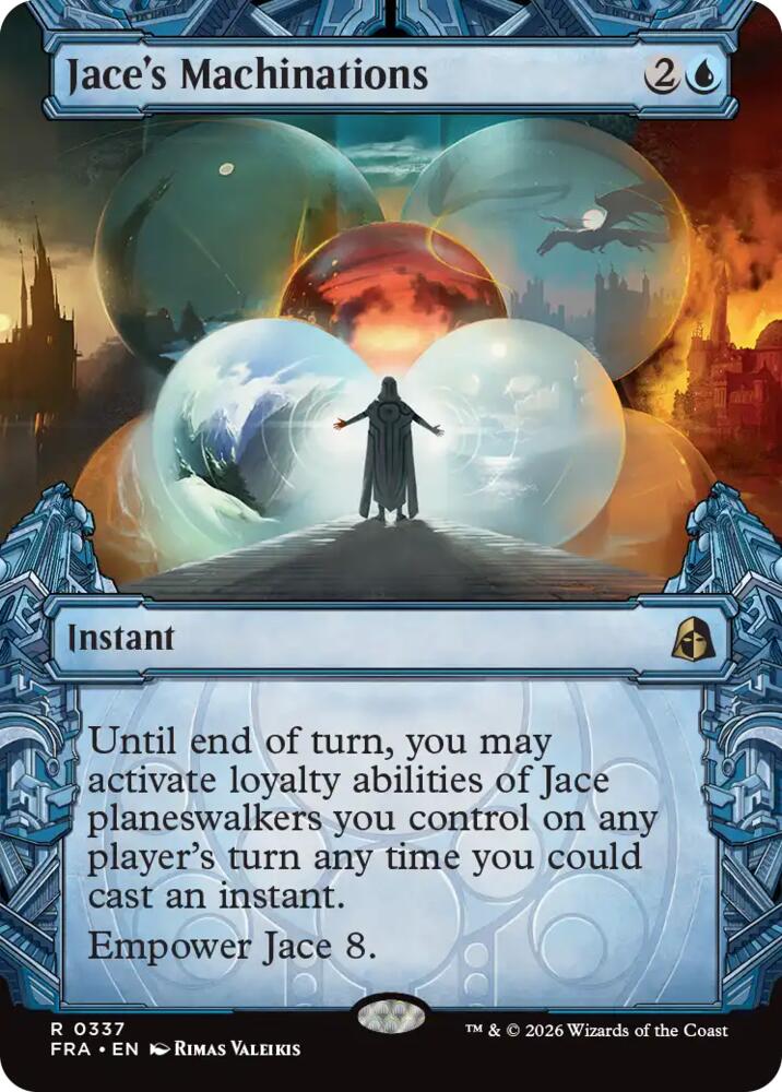 Jace's Machinations (Showcase) 337 card from Reality Fracture