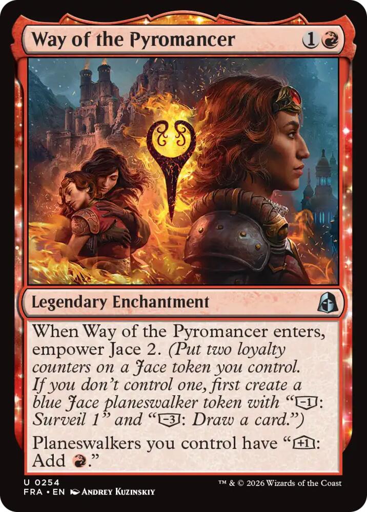 Way of the Pyromancer 254 card from Reality Fracture