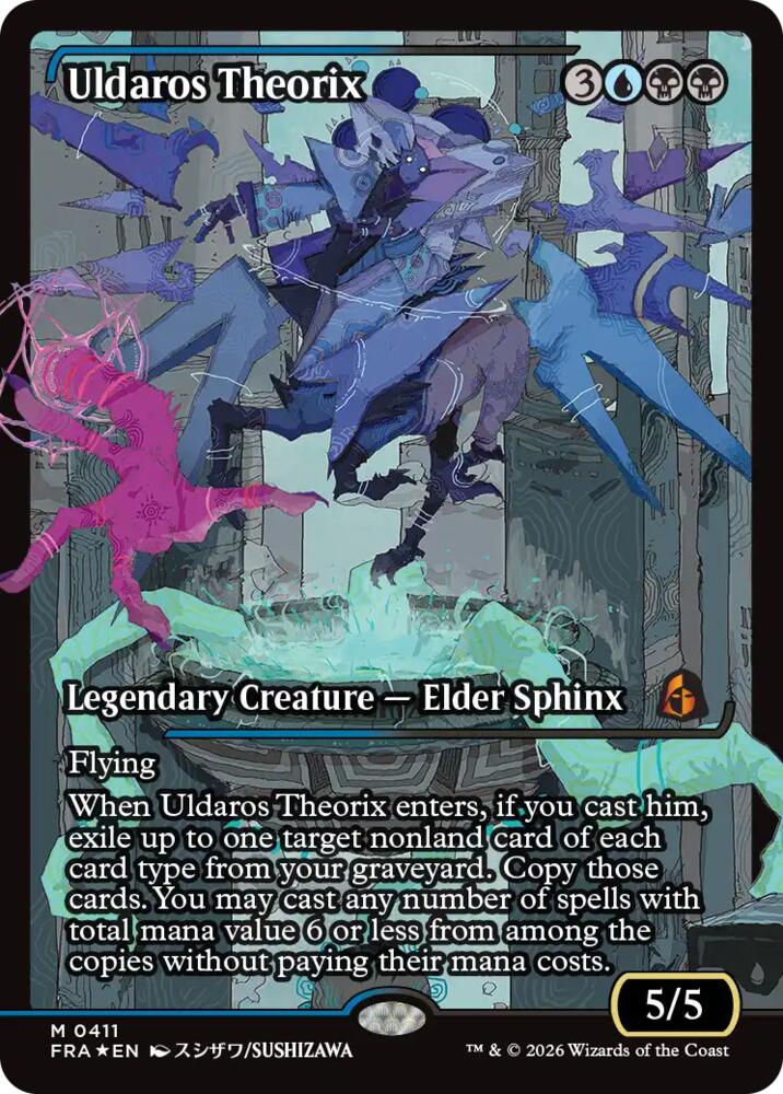 Uldaros Theorix (Showcase) 411 card from Reality Fracture