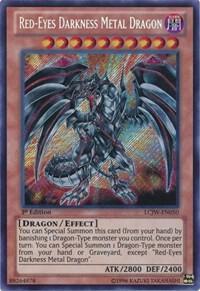 Red-Eyes Darkness Metal Dragon LCJW-EN050 card from Legendary Collection 4: Joey's World