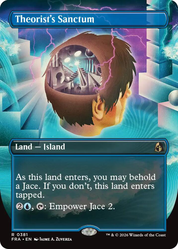 Theorist's Sanctum (Borderless) 381 card from Reality Fracture