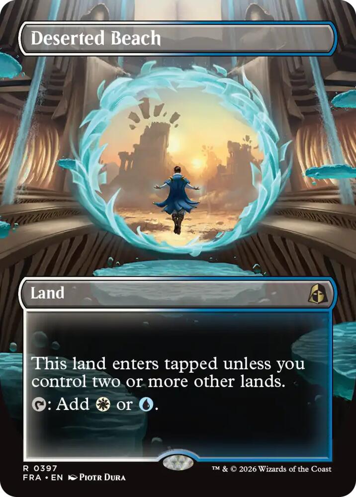 Deserted Beach (Borderless) 397 card from Reality Fracture
