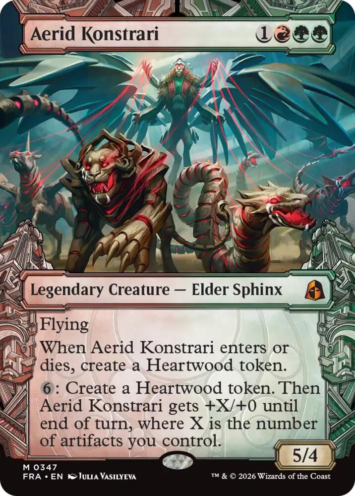 Aerid Konstrari (Showcase) 347 card from Reality Fracture