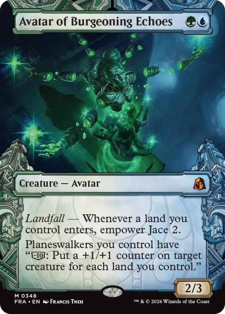 Avatar of Burgeoning Echoes (Showcase) 348 card from Reality Fracture