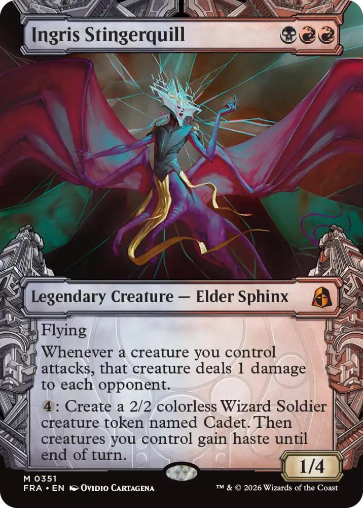 Ingris Stingerquill (Showcase) 351 card from Reality Fracture