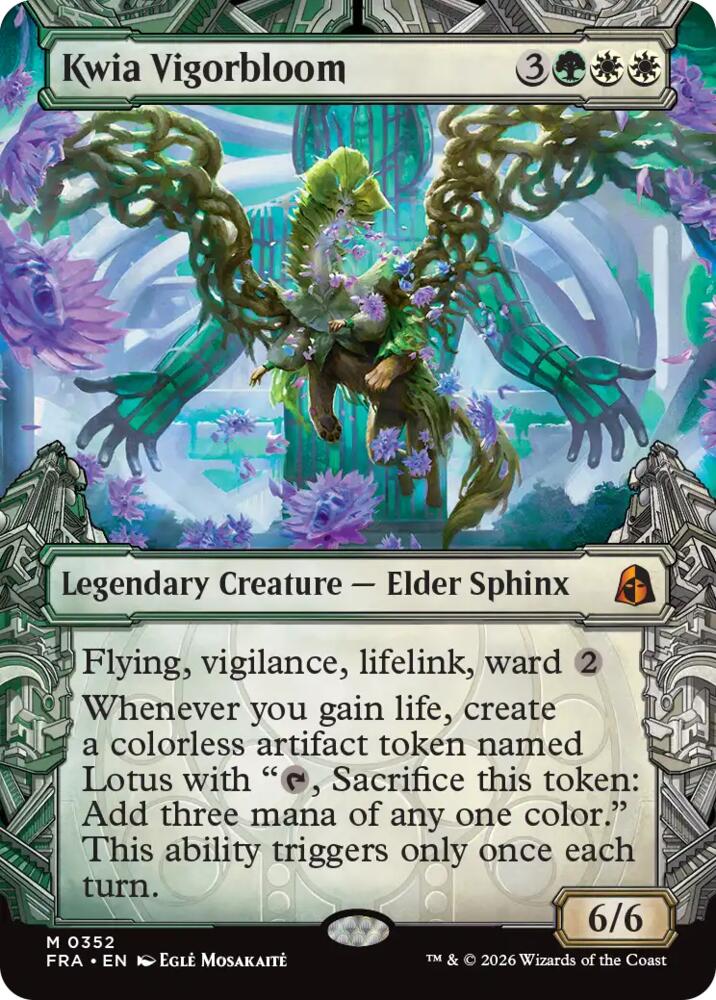 Kwia Vigorbloom (Showcase) 352 card from Reality Fracture