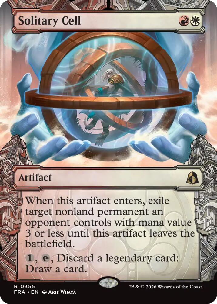 Solitary Cell (Showcase) 355 card from Reality Fracture