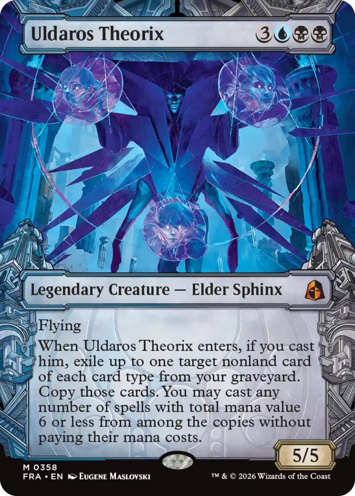 Uldaros Theorix (Showcase) 358 card from Reality Fracture