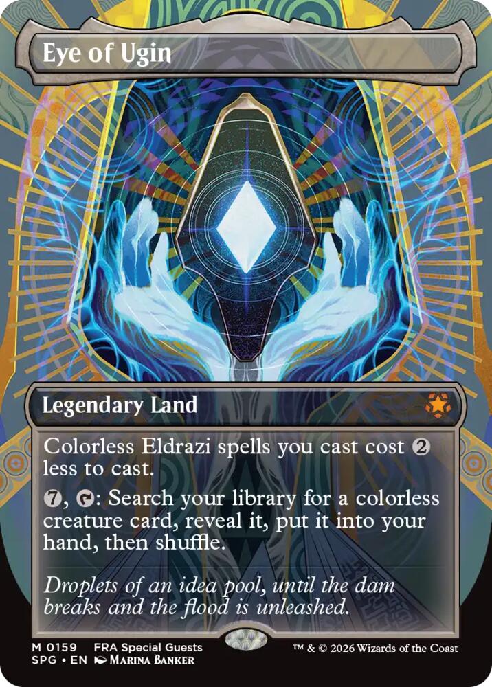 Eye of Ugin (Borderless) 159 card from Special Guests