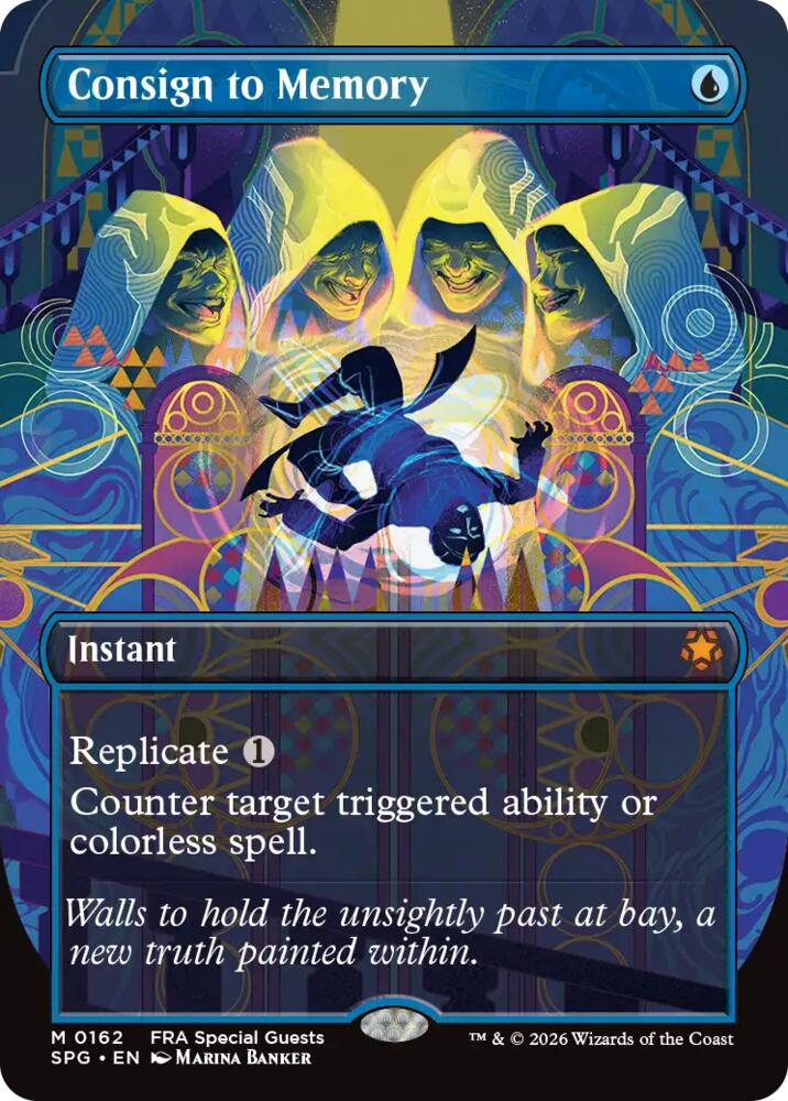 Consign to Memory (Borderless) 162 card from Special Guests