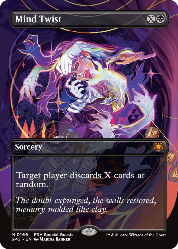 Mind Twist (Borderless) 166 card from Special Guests