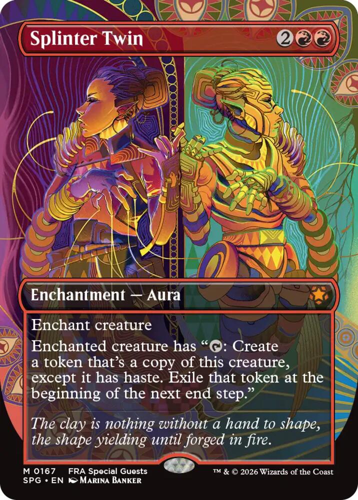 Splinter Twin (Borderless) 167 card from Special Guests