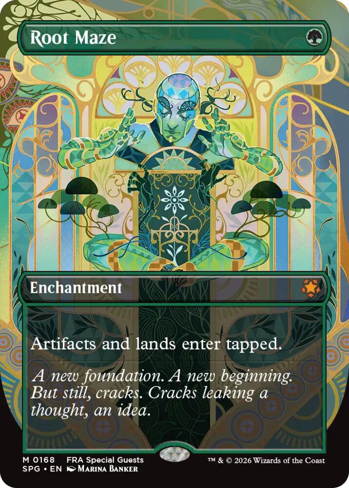 Root Maze (Borderless) 168 card from Special Guests