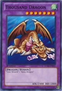 Thousand Dragon LCJW-EN055 card from Legendary Collection 4: Joey's World