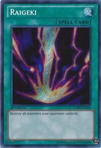 Raigeki LCJW-EN057 card from Legendary Collection 4: Joey's World