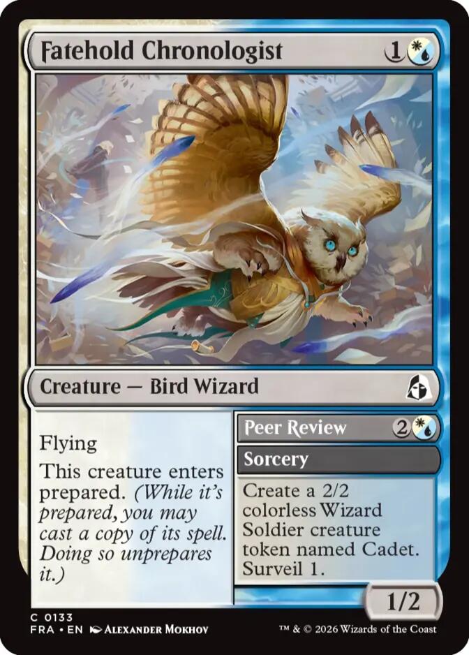 Fatehold Chronologist 133 card from Reality Fracture