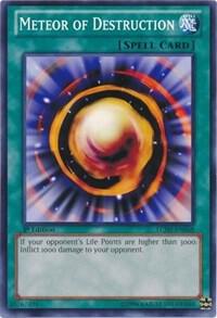 Meteor of Destruction LCJW-EN068 card from Legendary Collection 4: Joey's World