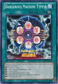 Dangerous Machine Type-6 LCJW-EN072 card from Legendary Collection 4: Joey's World