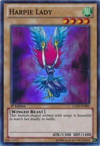 Harpie Lady LCJW-EN082 card from Legendary Collection 4: Joey's World