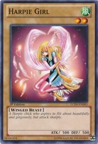 Harpie Girl LCJW-EN083 card from Legendary Collection 4: Joey's World