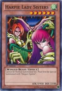 Harpie Lady Sisters LCJW-EN085 card from Legendary Collection 4: Joey's World