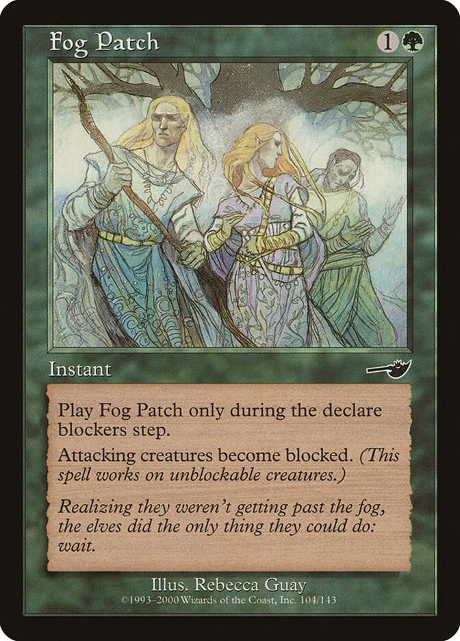 Fog Patch 104 card from Nemesis