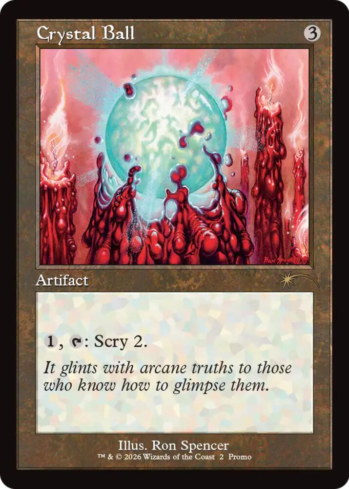 Crystal Ball (Retro Frame) 2 card from WPN & Gateway Promos