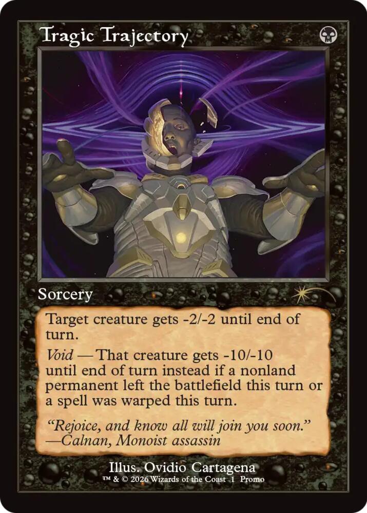 Tragic Trajectory (Retro Frame) 1 card from WPN & Gateway Promos