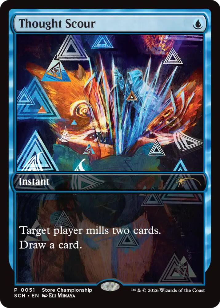 Thought Scour 51 card from Game Day & Store Championship Promos
